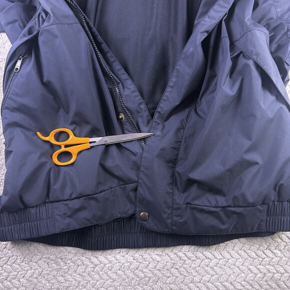 DryJoys FootJoy Men’s Golf Jacket Rain Wind Lined Button Front Large - Picture 15 of 16